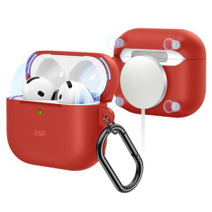 ESR AirPods 4 P[X (HaloLock) AirPods 4 P[X (2024) (USB-C) Ή MagSafe Ή JritSh~Jo[ CloundV[Y bh