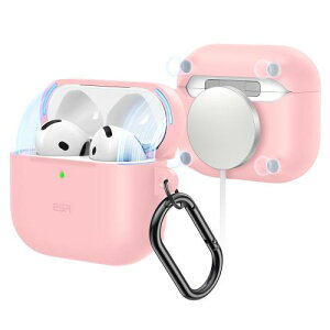 ESR AirPods 4 P[X (HaloLock) AirPods 4 P[X (2024) (USB-C) Ή MagSafe Ή JritSh~Jo[ CloundV[Y sN