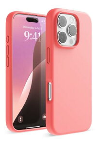 elago iPhone 16 Pro �Ή� �P�[�X �V���R�� �ϏՌ� �X�}�z�P�[�X �w�� �h�~ �T���T�� �V���R���P�[�X [ iPhone16Pro �A�C�t�H�� 16 �v�� �Ή� �g�уP�[�X ] iPhone 16Pro Case SILICONE CASE �s���N