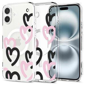 Spigen iPhone 16 P[X NA MagSafeΉ ϏՌ Xgbvz[ ϖh~ op[ ČRMILKi EgEnCubhE}OtBbg ACS08278 (n[gEubNEsN)
