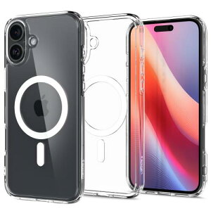 17NЗ̋ZpSpigen iPhone 16 P[X NA MagSafeΉ ϏՌ Xgbvz[ ϖh~ op[ ČRMILKi EgEnCubhE}OtBbg ACS08205 (zCg)