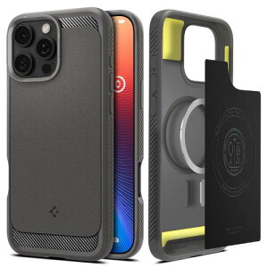 Spigen iPhone 16 Pro Max P[X MagSafeΉ }Olbg }bg ϏՌ ČRMILKi MbhEA[}[E}OtBbg ACS07987 (OC)