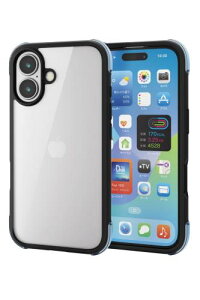 GR iPhone 16 P[X wʃNA ϏՌ Ռz y nCubh 4pGA[NbV MUBRAIN CX[dΉ ubN×NAu[ PM-A24AHVAIRBK2