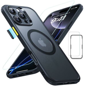 �ČRMIL�K�i�EMagsafe�Ή�ESR iPhone 16 Pro Max �P�[�X (4 in 1) �Z�b�g ��phone16promax �P�[�X �������}�b�g�P�[�X �X�N���[���ی�t�B�����t�� MagSafe�Ή� �R���ی�K�i�ی�� Classic�V���[�Y ������u