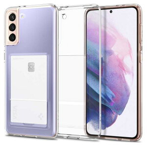 Spigen Galaxy S21 Plus P[X [ SCG10 ] 蒠^ J[h[P[X J[hP[X NAP[X TPUJo[ SʃNA ^ y NX^EXbg ACS02582 (NX^ENA)