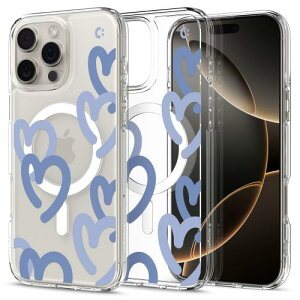 Spigen iPhone 16 Pro P[X MagSafeΉ NA Xgbvz[ ČRMILKi EgEnCubhE}OtBbg ACS08276 (n[gEfj)