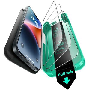 3�b�Ŋ����E50kg�ϏՌ�ESR iPhone 14/iPhone 13/iPhone 13 Pro �K���X�t�B���� 9H�����K���X�X�N���[���ی�t�B����3������ ��phone14/��phone13 Pro/��phone13 �K���X�t�B���� �C�A���� �z�R���t���[ �����K���X