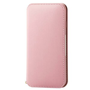 エレコム(ELECOM) iPhone SE (第2世代/第3世代) / 8 / 7 用 ケース 手帳型 レザー 耐衝撃 NEUTZ ピンク PM-A22SPLFY2PN