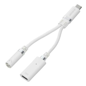 GR USB C to 3.5mm Cz ϊA_v^ I[fBI WbNϊ DAC ϋv nC] [dȂ PDΉ y/ʘb iPhoneEandroidΉ ubN MPA-C35DSPDWH