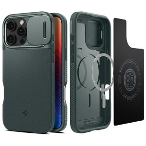 Spigen iPhone 16 Pro Max P[X MagSafeΉ JJo[ Yی }Olbg }bg ϏՌ ČRMILKi IveBbNEA[}[E}OtBbg ACS08016 (ArXEO[)