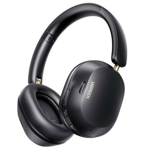 UGREEN �w�b�h�z�� Bluetooth ���C�����X�w�b�h�z�� �E���g���m�C�Y�L�����Z�����O LDAC �n�C���]���� Bluetooth5.4 �L��/���� �ő�75���ԉ��y�Đ� �}���`�|�C���g�Ή� �O����荞�� ���m�C�Y�ጸ�}�C