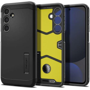 Spigen Galaxy S24 FE P[X ϏՌ X^ht ČRMILKi擾 ϏՌ Ow\ X}zX^h Jی h~ Ռ z CX[d ^tEA[}[ ACS08623 (ubN)