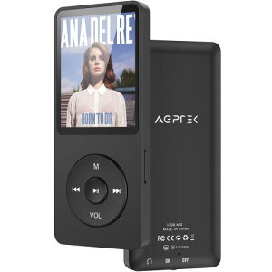 40ԍĐ AGPTEK MP3v[[ Bluetooth5.3 32GB HIFI yv[[ y 64GB܂Ŋg\ {^ yv[[ XXTEh FMWI _CNg^Ή ڊo܂v 