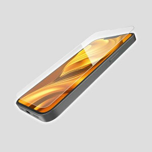 �G���R�� iPhone 16e �K���X�t�B���� ���� �ی� �d�x10H �ϏՌ� �Ռ��z�� �K�C�h�g�t�� �w��h�~ ���ȋz���œ\��₷�� �G�A�[���X �_�C�m���b�N�X PM-A25SFLGDR