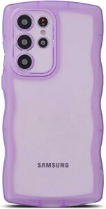 QLTYPRI Galaxy S25 Ultra �P�[�X �N���A TPU �J�o�[ �E�F�[�u ������� �؍� ���� ���� ���^ �y�� �ϏՌ� ����~�� (SC-52F / SCG32) �X�}�z�P�[�X ���C�����X�[�d�Ή� �X�g���b�v�z�[���t�� �M�����N�V