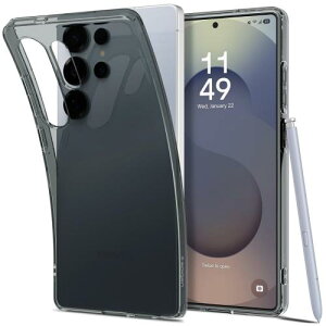 Spigen Galaxy S25 Ultra �P�[�X �N���A �����^ ���y�� �ČRMIL�K�i�擾 ���L�b�h�E�N���X�^�� ACS08949 (�X�y�[�X�E�N���X�^��)