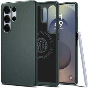 18�N�З��̋Z�p��Spigen Galaxy S25 Ultra �P�[�X ���^ Magfit�A�N�Z�T���[�Ή� �ϏՌ� �}�b�g�d�グ �y�� �ČRMIL�K�i�擾 2�d�\�� �w��h�~ �V���E�t�B�b�g ACS08947(�A�r�X�E�O���[��)