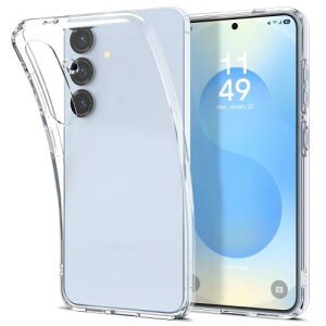 Spigen Galaxy S25 �P�[�X �N���A �����^ ���y�� �ČRMIL�K�i�擾 ���L�b�h�E�N���X�^�� ACS08995 (�N���X�^���E�N���A)