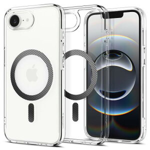 Spigen iPhone 16e P[X MagSafeANZT[Ή }Olbg NA  Xgbvz[ ČRMILKi EgEnCubhE}OtBbg ACS09140 (NAEJ[{t@Co[)