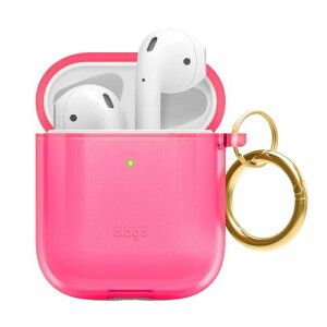 elago AirPods Ή P[X NA Jri t ϏՌ Vv TPU  Jo[ Ռ z X \tg P[XJo[ h~ h~ ی ANZT[ [ Apple AirPods1 / AirPods2 Wireless Charging Cas