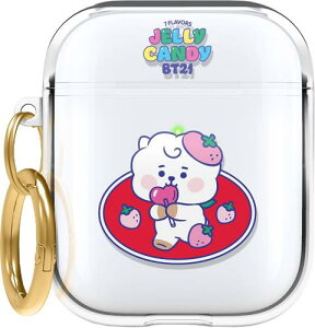 elago AirPods Ή P[X NA BT21 ObY NAP[X Jri t ANZT[ [ Apple AirPods1 AirPods2 Wireless/Charging Case GA|bc GA[|bY Ή ] LINE FRIENDS BT21 JELLY CANDY RJ