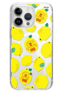 elago iPhone 15 Pro Max �Ή� �P�[�X ���C���t�����Y �u���E�� �R�j�[ �T���[ MagSafe �Ή� �ϏՌ� �X�}�z�P�[�X [ Apple iPhone15 ProMax �A�C�t�H��15 �v���}�b�N�X �Ή� ] iPhone15ProMax�P�[�X LINE FRIENDS BF FRUIT 