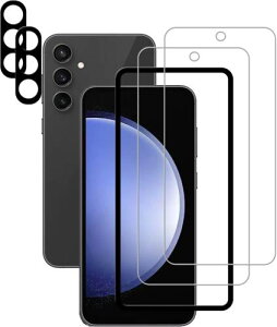 HKKAIS {Ɏqfސ Galaxy S23 FE p KXtB (2) + JtB (2) KX tB Jی YJo[ یtB KChgt