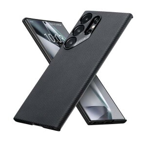 �uPITAKA�vGalaxy S24 Ultra �P�[�X �A���~�h�@�ې� �����ȃJ�[�{���� ���� ���y�� �ϏՌ� �~�j�}���X�g �V���v�� �f�U�C�� ���C�����X�[�d �Ή� �J�o�[ (��/�O���[�c�C����)