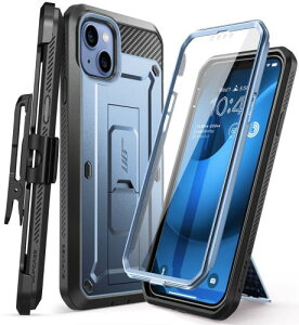 SUPCASE iPhone14 P[X 6.1C` 2022 iPhone13 6.1 ʗp 2021 Sʕی ϏՌ ČRKi擾 P[XƉtیtB̌^ ho Nbvt X|[c UBProV[Y