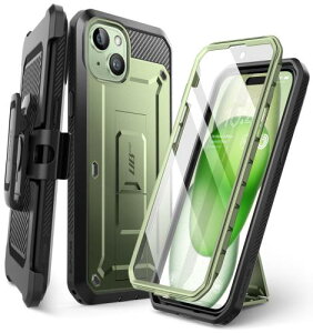 SUPCASE iPhone 15 P[X 6.1C` 2023 Sʕی ϏՌ ČRKi擾 P[XƉtیtB̌^ Nbvt ho X^hEO@\ X|[c UBProV[Y