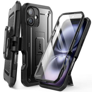 SUPCASE iPhone 16 Plus P[X 6.7C` 2024 Sʕی cΉ ϏՌ ČRKi擾 ʃJo[ یtBt Nbvt ho X^hEO@\ X|[c UBProV[Y