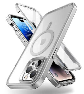 SUPCASE iPhone14Pro Max 6.7C` CP[X 2020 Sʕی MagSafeΉ tBt ČRMILKi擾 ϏՌ ^ Yی ̊  ʃNA y CX[d\ EdgeXTV[Y