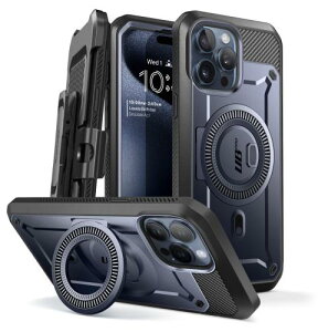 SUPCASE iPhone 15 Pro Max P[X 6.7C`p 2023 CP[X MagSafeΉ ČRMILKi擾 Ռz Sʕی ʃtBt X^ht xgz_[@\ CX[d MagProV[Y