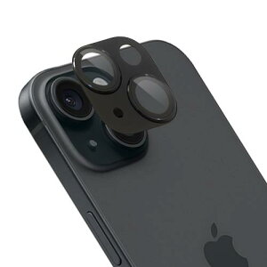 Apapeyaカメラ保護カバー iPhone 15/iPhone 15 Plus用 カメラ保護フィルム アルミ合金製+AR高透過率強化ガラス 一体型カメラレンズカバー 0.25mm超薄 アイフォン15プ