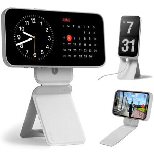 MOFT 七変化マルチスタンド 全機種対応/アイアンリング付き MOVAS iPhone15 スタンド 14/13/12 シリーズ マグネット スマホスタンド MagSafe対応 多角度調節 薄型軽量 折り畳み式 ミニマリスト 全機種