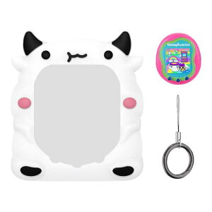 Tamagotchi Uni 電子ペットおもちゃ 子供用 ケース 全面保護カバー シリコンケース HUKWIMO カラビナ付き 耐衝撃 防水 防塵 装着充電可能 全面保護 キズ防止 Tamagotchi Uni 電子ペットおもちゃ 対応イ