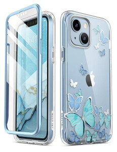 i-Blason iPhone14 Plus P[X 6.7C` 2022 Sʕی ϏՌ ČRMILKi擾 ʕیtB op[P[X̎Od\ ̌^ PC+TPUՌz S CX[dΉ   