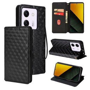 Xiaomi POCO M7 Pro 用 対応 ケース 手帳型 スマホケース カード収納 スタンド機能 サイドマグネットHUKWIMO 全面保護 衝撃吸収 横置き機能 汗や指紋防止 高級PUレザー 擦り傷防止 Xiaomi POCO M7 Pro 対応