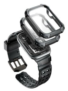 Apple Watch Series 8/7 45mm 2022 یJo[ poh Sʕی 2یtBt Ռz ohƃP[X  voh ubN ArmroboxV[Y