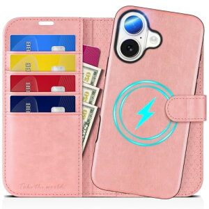 TUCCH iPhone 16 Ή P[X 蒠^ 2 in 1  ACtH[16 蒠^ P[X O\ [RFIDubLO] J[h|Pbgt uX^h@\ Ռz Sʕی PU ӂ16J