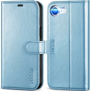 TUCCH iPhone 16e �Ή� �P�[�X�蒠�^ �A�C�t�H��16e �蒠�P�[�X �J�[�h���[ ���u���X�^���h�@�\ [RFID�u���b�L���O] �ϏՌ� �S�ʕی� TPU�f�� PU���� �����ӂ���16e�g�уJ�o�[ (2025�N���� 6.1�C���` �A