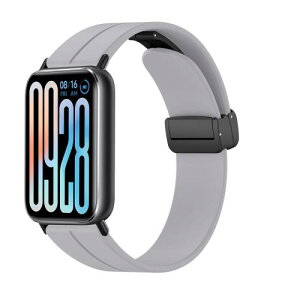 [SinRenn] �o���h Xiaomi Smart Band 9 Pro/Band 8 Pro �Ή� �_�炩�� �V���R���� �e�� �����o���h ���C�t�� �}�O�l�b�g�o�b�N�� �x���g �T�C�Y���߉\ ���C�J�� �y�� �_��ȃV���R�� �����x���g �X�g��
