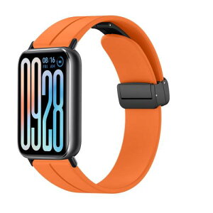 [SinRenn] �o���h Xiaomi Smart Band 9 Pro/Band 8 Pro �Ή� �_�炩�� �V���R���� �e�� �����o���h ���C�t�� �}�O�l�b�g�o�b�N�� �x���g �T�C�Y���߉\ ���C�J�� �y�� �_��ȃV���R�� �����x���g �X�g��