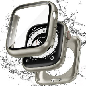 tJo[یPuptoya AbvEHb` h Jo[ Apple Watch Series 9 8 7 Ή 41mm P[X 2 in 1 O̕ی PC+KXf ߗ ȒP E₷ ϏՌ iWatch 41mm `^