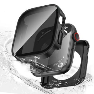 2in1 h̔`h~݌vLISAMER Ή AbvEHb` Jo[ Series 9 8 7 41mm Ή Apple Watch Jo[ ̌^ VfUC ^ PC+KXf Sʕی ȒP ߗ ϋv ϏՌ Apple Watc