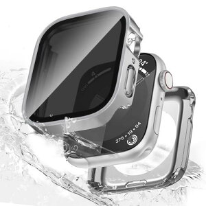 2in1 �h���̔`�����h�~�݌vLISAMER �Ή� �A�b�v���E�H�b�` �J�o�[ Series 9 8 7 41mm �Ή� Apple Watch �J�o�[ ��̌^ �V�f�U�C�� �����^ PC+�K���X�f�� �S�ʕی� �����ȒP �����ߗ� ���ϋv �ϏՌ� Apple Watc