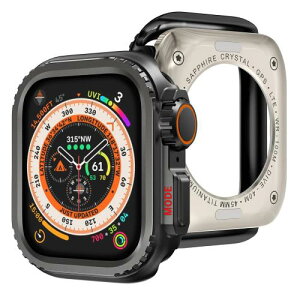 YOFITAR for Apple WatchP[X AbvEHb`Jo[ f 45mm/44mm uApple Watch Ultraɕϐg series 9/8/7/SE/6/5/4 AbvEHb`یP[X+wʃP[X2 in 1fUC h ϏՌ Ap