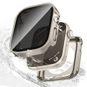 2in1 �h���̔`�����h�~�݌vLISAMER �Ή� �A�b�v���E�H�b�` �J�o�[ Series 9 8 7 41mm �Ή� Apple Watch �J�o�[ ��̌^ �V�f�U�C�� �����^ PC+�K���X�f�� �S�ʕی� �����ȒP �����ߗ� ���ϋv �ϏՌ� Apple Watc