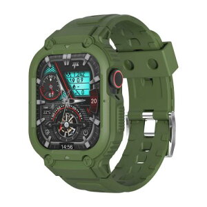 Kawoco �R���p�`�u�� �A�b�v���E�I�b�` Ultra �o���h 49mm ����TPU�x���h ��̌^ �P�[�X �S�ʕی� Apple Watch �p �o���h �E���g�� �ϏՌ� �����ȒP iWatch �p Ultra �Ή� �A�[�~�[�O���[��