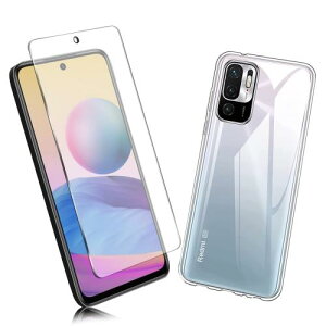 2Zbg1 FOR Xiaomi Redmi Note 10 JE p̃KXtB + 1 FOR Xiaomi Redmi Note 10 JE p̕یJo[ی Redmi Note 10 TPU \tg VRP[X KX / dx9H / /یtB PCduo